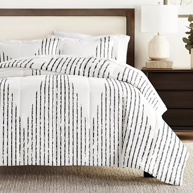 Buy Diamond Stripe Down-Alternative Comforter Set