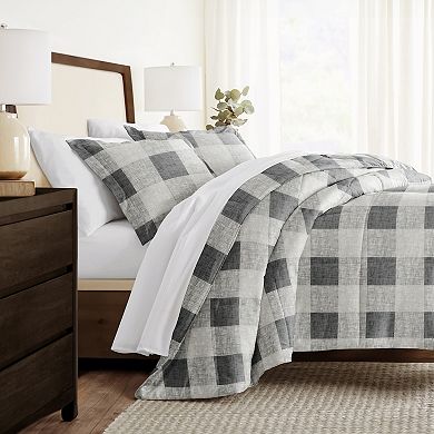 Home Collection Premium Ultra Soft Gingham Down-Alternative Comforter