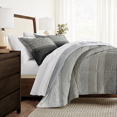 Home Collection Premium Ultra Soft Gray Ombre Down-Alternative Comforter