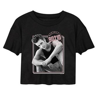 Juniors' Beverly Hills 90210 Cropped Tee
