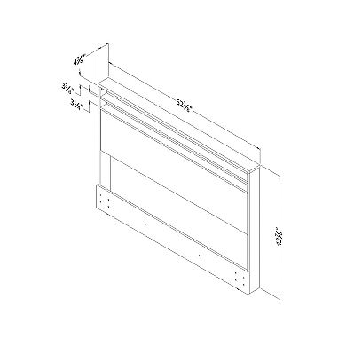 South Shore Lensky Headboard