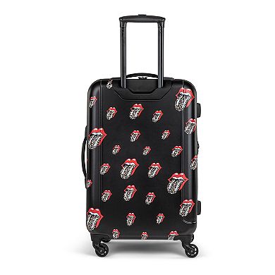 The Rolling Stones Collection 4-Piece Hardside Spinner Luggage Set