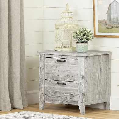 South Shore Lionel 2-Drawer Nightstand