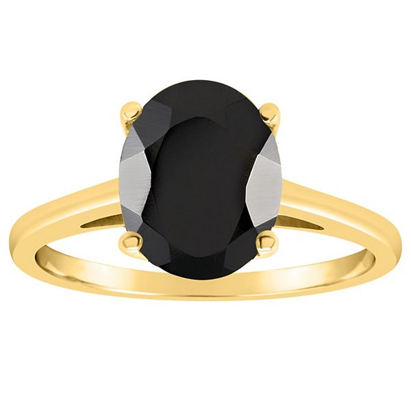 Kohls black deals onyx ring