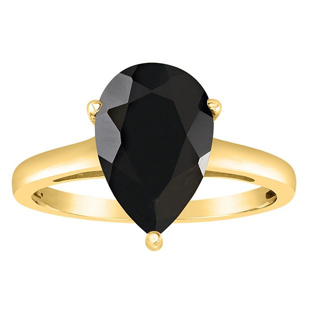 Kohls black clearance onyx ring