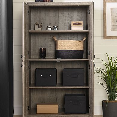 South Shore Morgan 4-Door Storage Cabinet