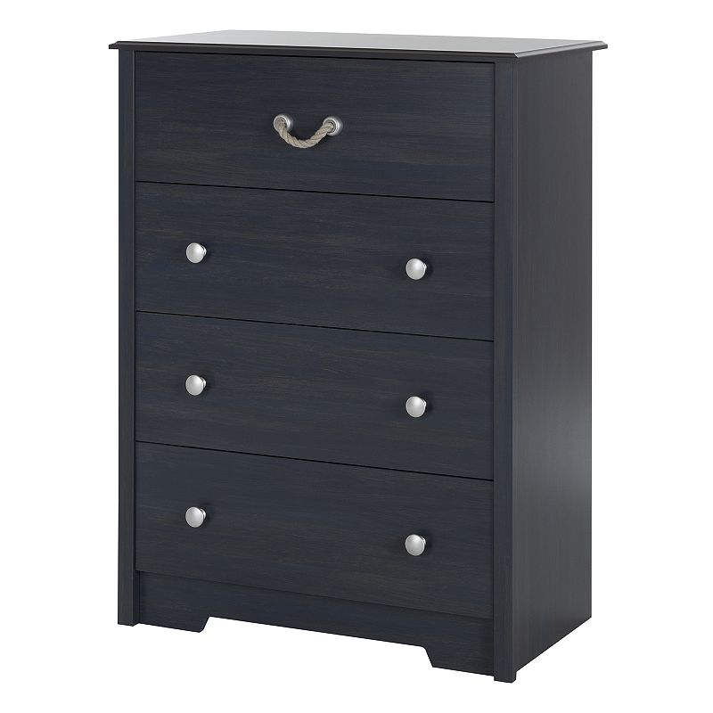 South Shore Navali 4-Drawer Chest, Blue