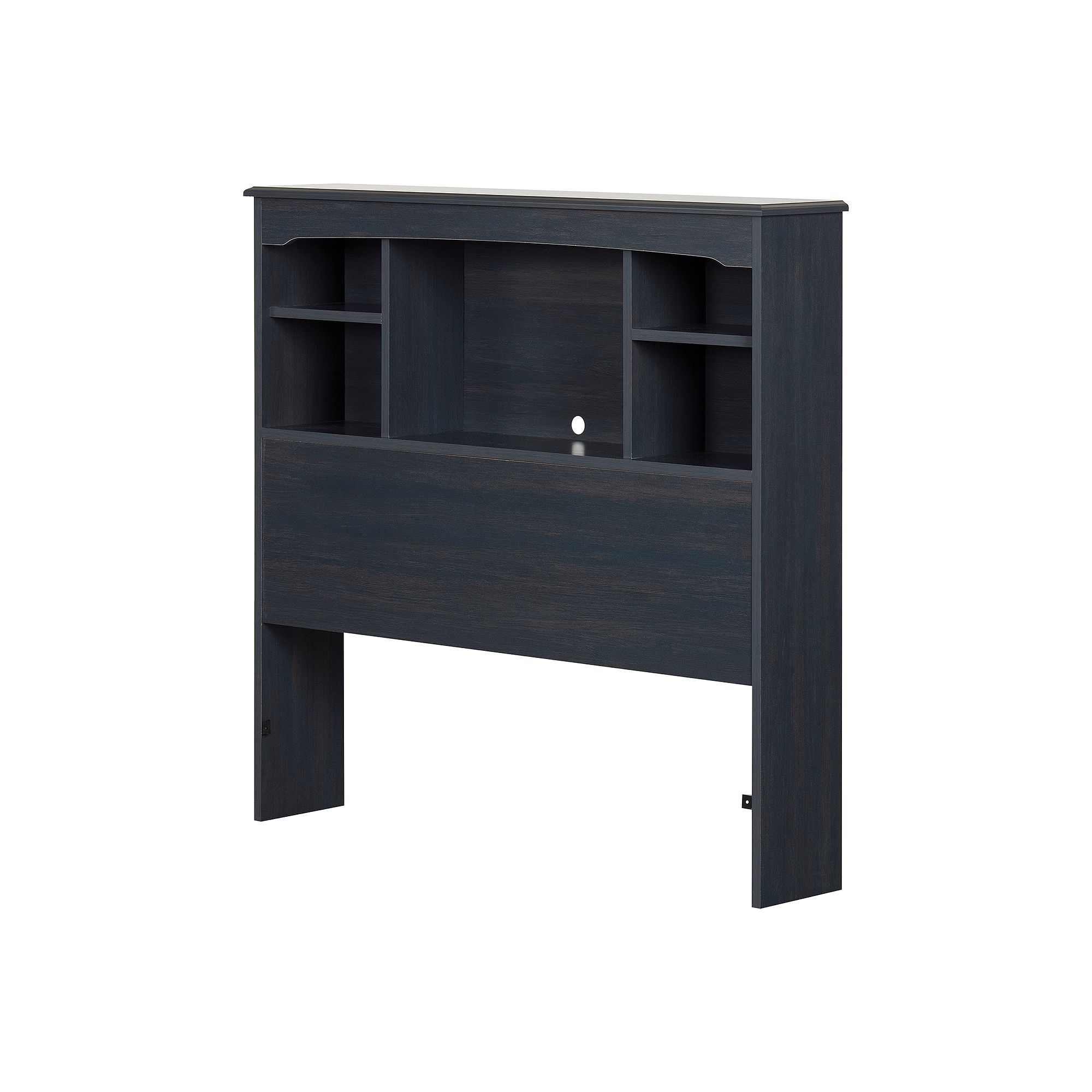 South Shore Navali Bookcase Twin Headboard, Blueberry