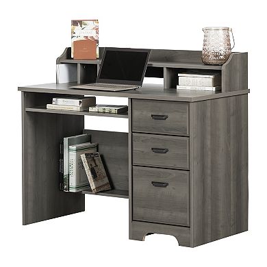 South Shore Versa Computer Desk with Hutch