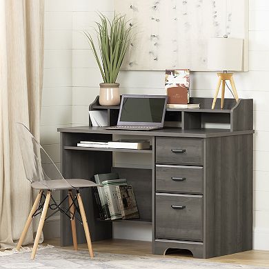 South Shore Versa Computer Desk with Hutch