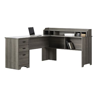South Shore Versa L-Shaped Desk