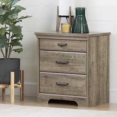 South Shore Versa Nightstand with Charging Station