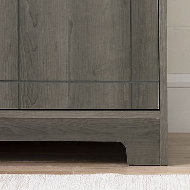 South Shore Vietti Bar Cabinet & Bottle 6 Shelf Storage
