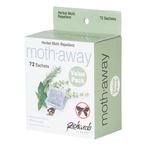 Moth Away Herbal Moth Repellent – 6 Jumbo Sachets