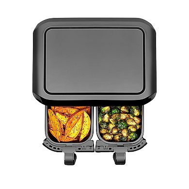 Chefman TurboFry Digital Touch Dual Basket Air Fryer