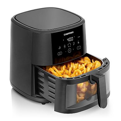 Chefman TurboFry Touch 8-qt. Digital Air Fryer With Easy-View Window