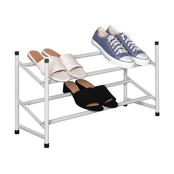 Richards Homewares Stackable Telescoping Shoe Rack