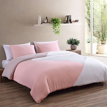 Avondale Manor Samira Pieced Enzyme Washed Comforter Set with Shams