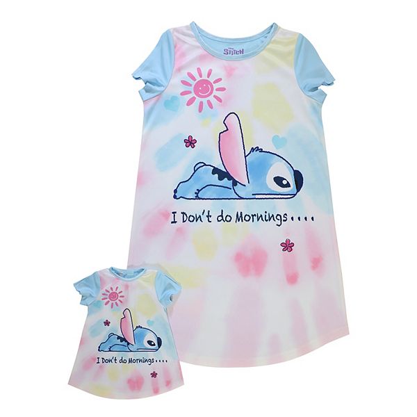 Disney Lilo & Stitch Girls T-shirt And Leggings Outfit Set Little