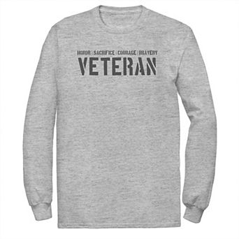 Big & Tall Attributes Of A Veteran Tee