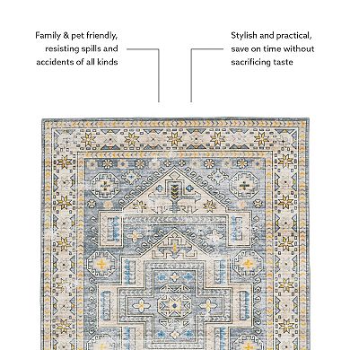 Linon Parson Machine Washable Rug
