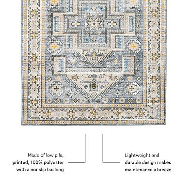 Linon Parson Machine Washable Rug