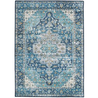 Linon Sariah Machine Washable Rug