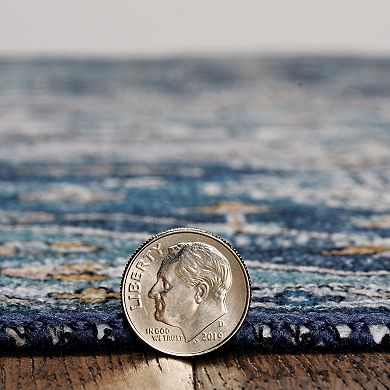 Linon Sariah Machine Washable Rug