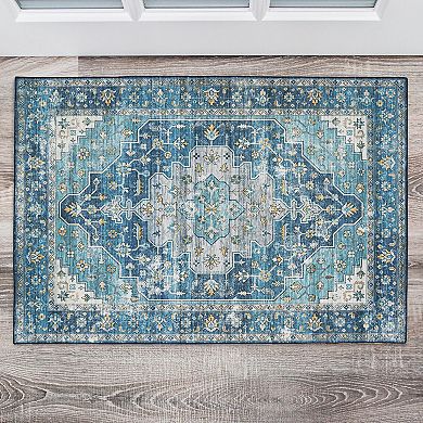 Linon Sariah Washable Rug