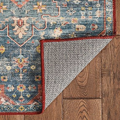 Linon Markum Machine Washable Rug