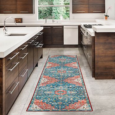 Linon Markum Machine Washable Rug