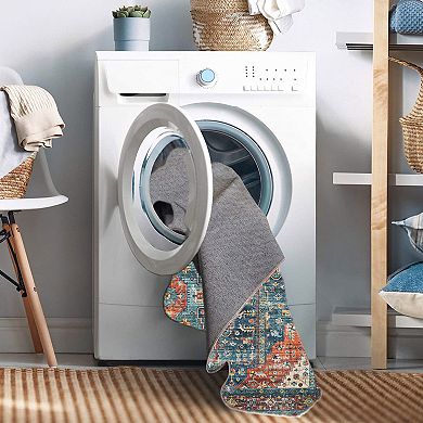 Linon Markum Machine Washable Rug