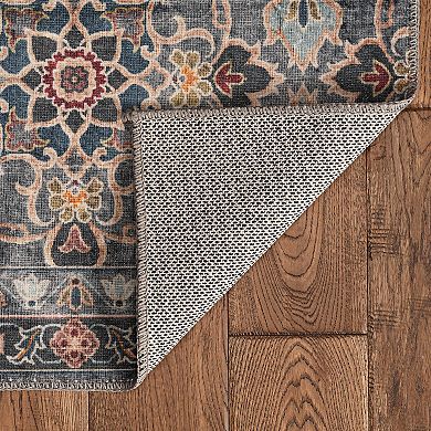 Linon Grant Machine Washable Rug