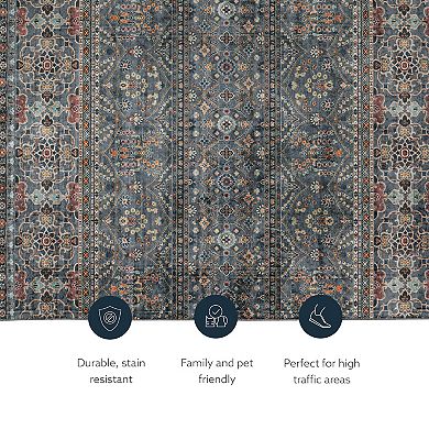 Linon Grant Machine Washable Rug