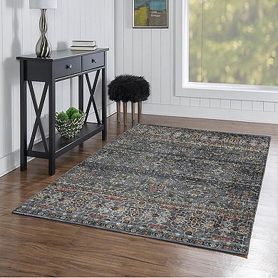 Linon Grant Machine Washable Rug