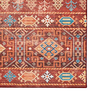 Linon Devlin Machine Washable Rug