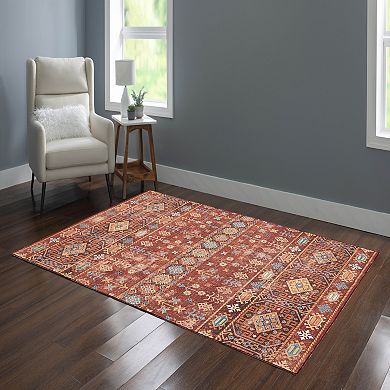 Linon Devlin Washable Rug