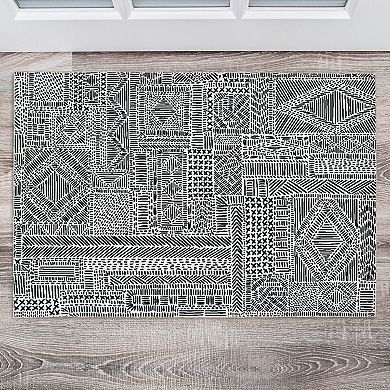 Linon Cayden Machine Washable Rug