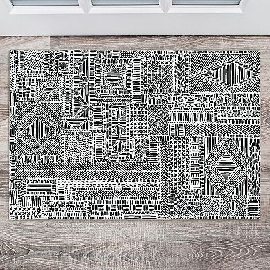 Linon Cayden Washable Rug