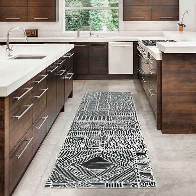Linon Cayden Machine Washable Rug
