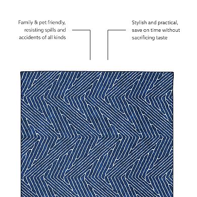 Linon Fuller Machine Washable Rug