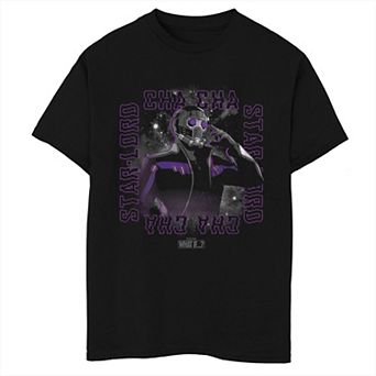 Boys 8-20 Marvel What If Starlord T'Challa Poster Graphic Tee