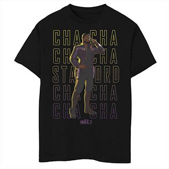 Boys 8-20 Marvel What If Guardians Text Stacked Poster Graphic Tee