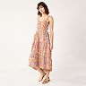 Women's Sonoma Goods For Life Tiered Midi Dress