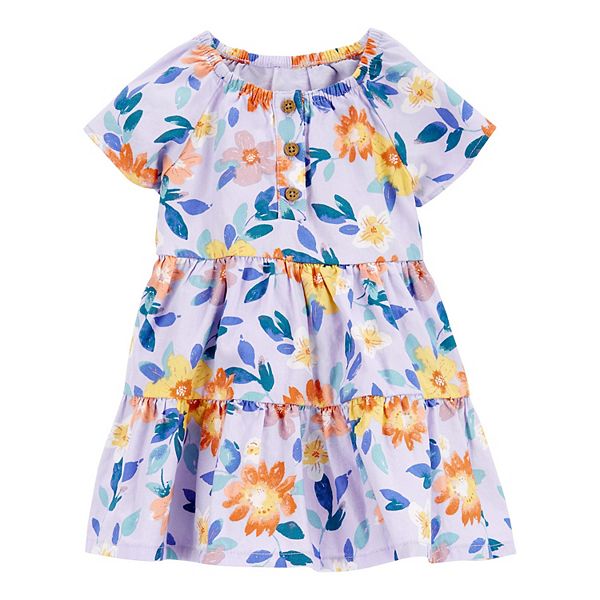 Baby Girl Carter's Tiered Floral Dress