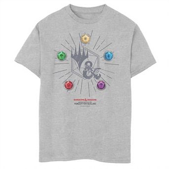 Boys 8-20 Magic: The Gathering D&D Five Expansion Symbols Graphic Tee