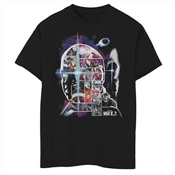 Boys 8-20 Marvel What If Watcher Collage Graphic Tee