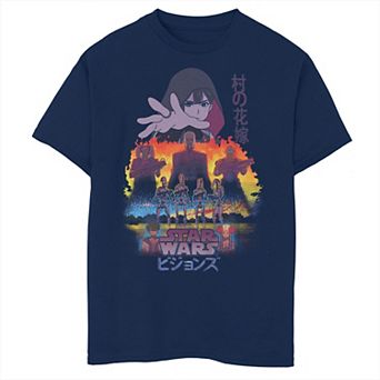 Boys 8-20 Star Wars Visions Village Bride Reach Poster Graphic Tee