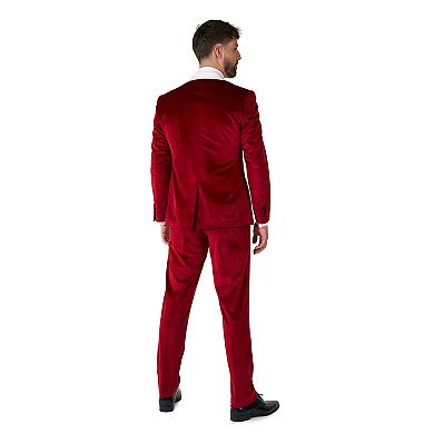 Men's OppoSuits Modern-Fit Velvet Vibes Classy Santa Christmas Novelty Suit Set