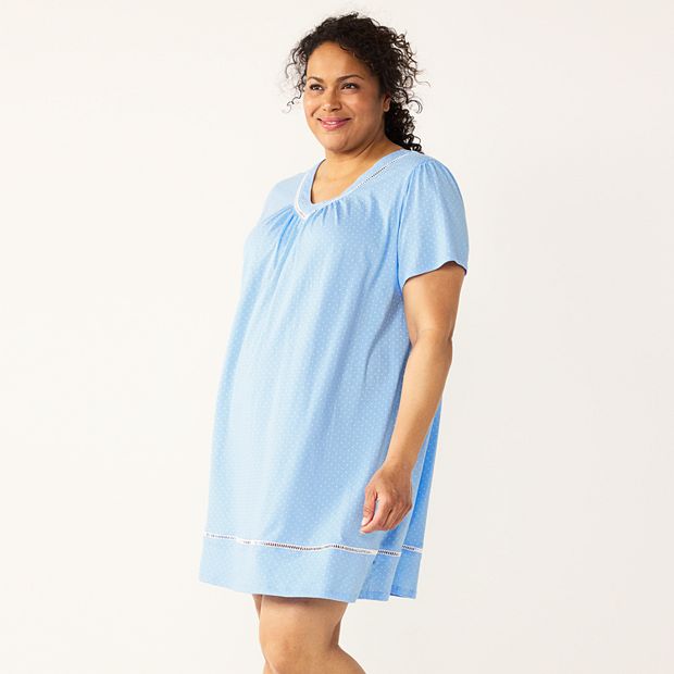 Croft and barrow plus best sale size nightgowns